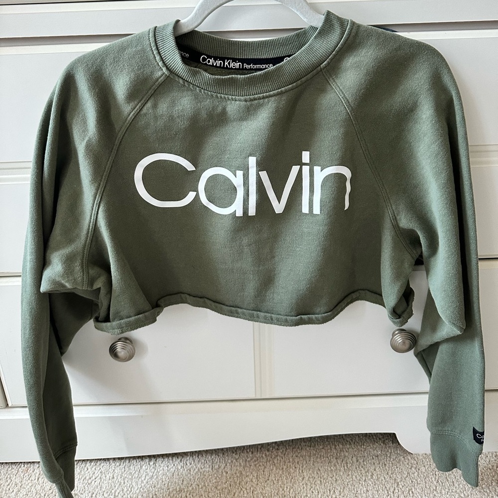 Calvin Klein Cropped sweatshirt